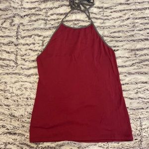 Derek heart halter top size large